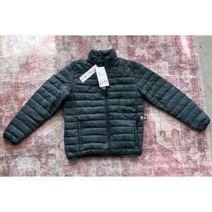 Hawke & Co. Down Packable Puffer Jacket Dark Green Women's Size M